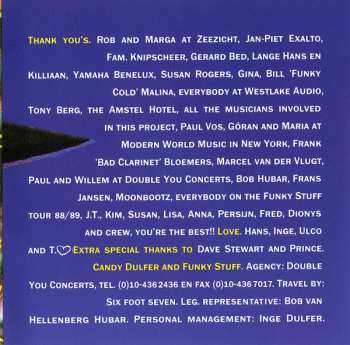 CD Candy Dulfer: Saxuality