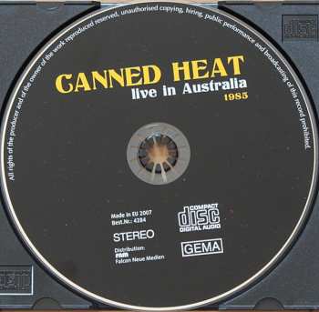 CD Canned Heat: Live In Australia 1985