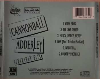 CD Cannonball Adderley: Greatest Hits