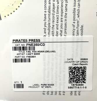 LP Can't Swim: Fail You Again (Deluxe)