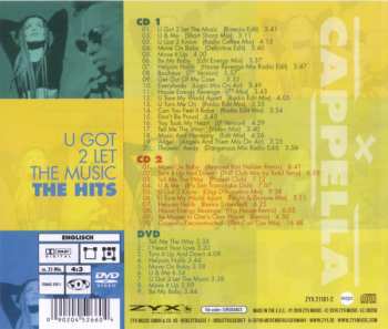 2CD/DVD/Zestaw pudełkowy Cappella: U Got 2 Let The Music - The Hits