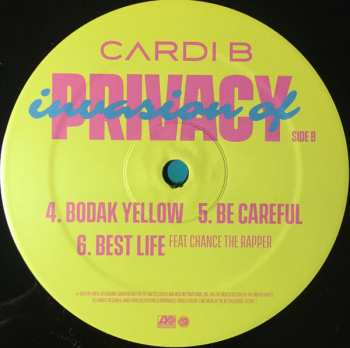 2LP Cardi B: Invasion Of Privacy