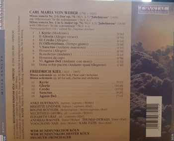 CD Carl Maria von Weber: Missa sancta