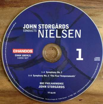 3CD/Zestaw pudełkowy BBC Philharmonic: Complete Symphonies