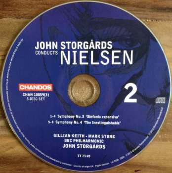 3CD/Zestaw pudełkowy BBC Philharmonic: Complete Symphonies