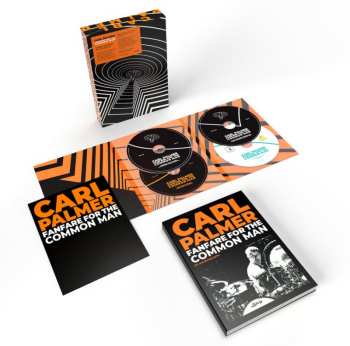 3CD/Zestaw pudełkowy/Blu-ray Carl Palmer: Fanfare For The Common Man