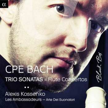 3CD/Zestaw pudełkowy Carl Philipp Emanuel Bach: Trio sonatas - Flute Concertos