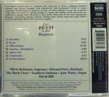 CD Carl Rütti: Requiem