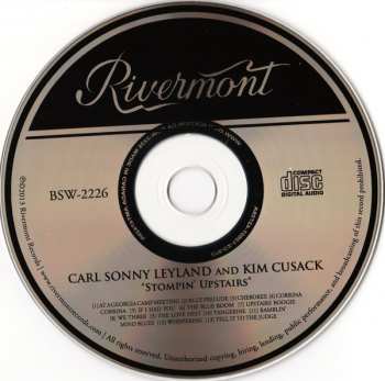 CD Carl Sonny Leyland: Stompin' Upstairs!