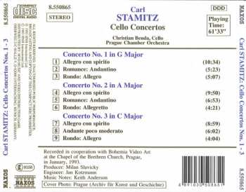 CD Prague Chamber Orchestra: Cello Concertos Nos. 1 - 3