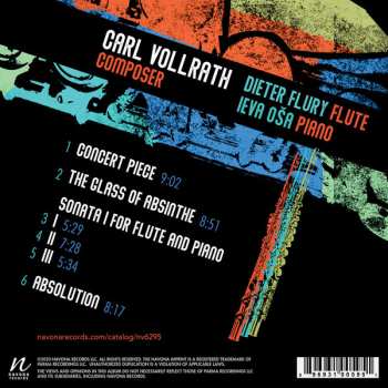 CD Carl Vollrath: The Unfolding Flute Vol. 1