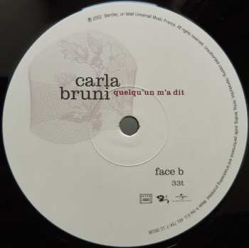 LP Carla Bruni: Quelqu'un M'a Dit