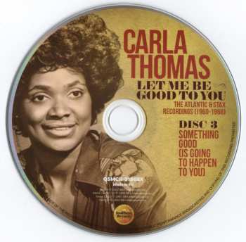 4CD/Zestaw pudełkowy Carla Thomas: Let Me Be Good To You (The Atlantic & Stax Recordings 1960-1968)