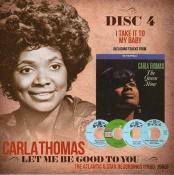 4CD/Zestaw pudełkowy Carla Thomas: Let Me Be Good To You (The Atlantic & Stax Recordings 1960-1968)