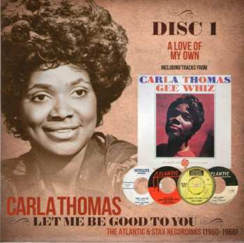 4CD/Zestaw pudełkowy Carla Thomas: Let Me Be Good To You (The Atlantic & Stax Recordings 1960-1968)