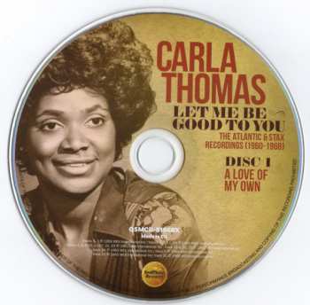 4CD/Zestaw pudełkowy Carla Thomas: Let Me Be Good To You (The Atlantic & Stax Recordings 1960-1968)