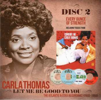 4CD/Zestaw pudełkowy Carla Thomas: Let Me Be Good To You (The Atlantic & Stax Recordings 1960-1968)
