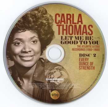 4CD/Zestaw pudełkowy Carla Thomas: Let Me Be Good To You (The Atlantic & Stax Recordings 1960-1968)