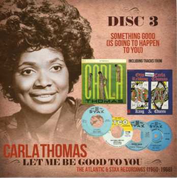 4CD/Zestaw pudełkowy Carla Thomas: Let Me Be Good To You (The Atlantic & Stax Recordings 1960-1968)