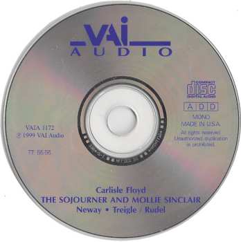 CD Carlisle Floyd: The Sojourner And Mollie Sinclair