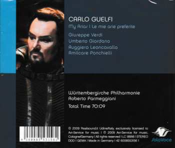 CD Württembergische Philharmonie Reutlingen: My Arias • Le Mie Arie Preferite