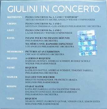 11CD/Zestaw pudełkowy Carlo Maria Giulini: Giulini In Concerto
