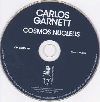 CD Carlos Garnett: Cosmos Nucleus