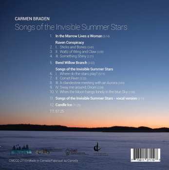 CD Carmen Braden: Songs Of The Invisble Summer Stars