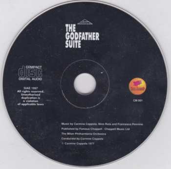 CD Carmine Coppola: The Godfather Suite (Music Featured In The Godfather Trilogy)