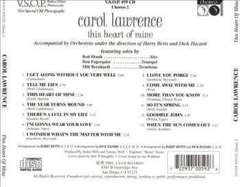 CD Carol Lawrence: This Heart Of Mine