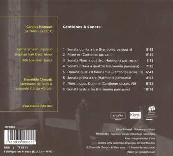 CD Ensemble Clematis: Cantiones & Sonate