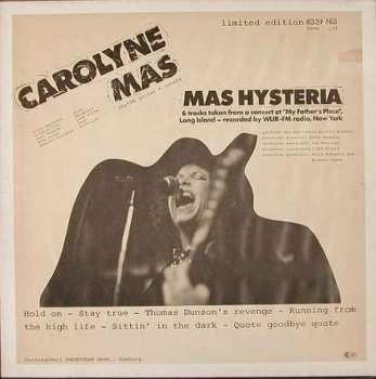 LP Carolyne Mas: Mas Hysteria LTD