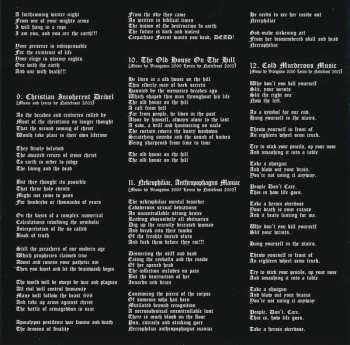 3CD/Zestaw pudełkowy Carpathian Forest: The Fucking Evil Years