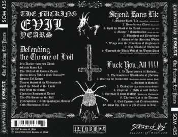 3CD/Zestaw pudełkowy Carpathian Forest: The Fucking Evil Years