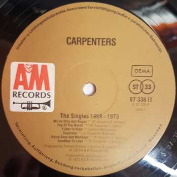 LP Carpenters: The Singles 1969-1973