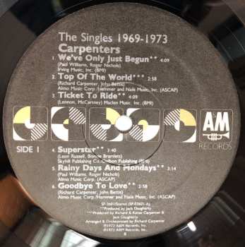 LP Carpenters: The Singles 1969-1973