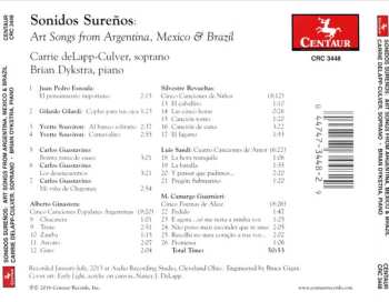CD Brian Dykstra: Sonidos Sureños: Art Songs From Argentina, Mexico & Brazil