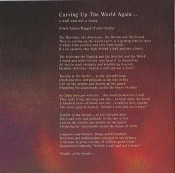 CD Robert Plant: Carry Fire