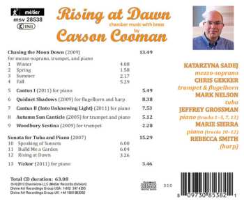 CD Carson Cooman: Rising At Dawn