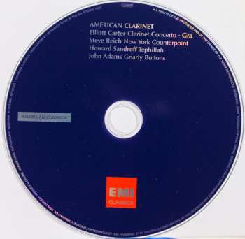 CD John Adams: American Clarinet