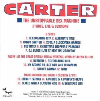 3CD/DVD Carter The Unstoppable Sex Machine: 30 Something DLX