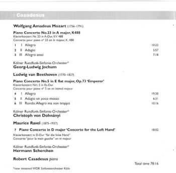 CD Robert Casadesus: Mozart • Beethoven • Ravel
