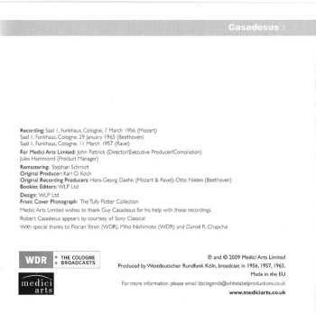 CD Robert Casadesus: Mozart • Beethoven • Ravel