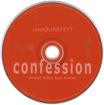 CD casalQuartet: Confession = Bekenntnis