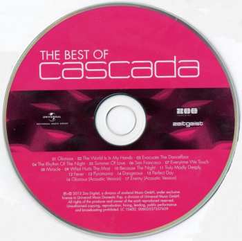 CD Cascada: The Best Of Cascada