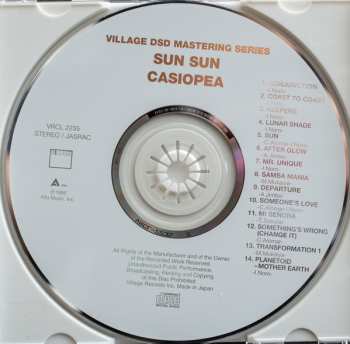 CD Casiopea: Sun Sun