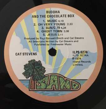 LP Cat Stevens: Buddha And The Chocolate Box
