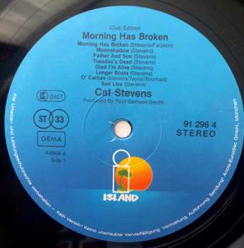 LP Cat Stevens: Morning Has Broken