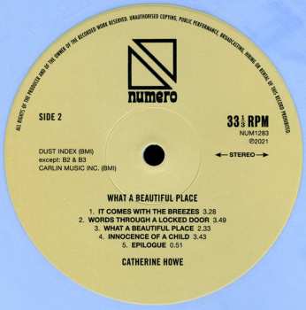 LP Catherine Howe: What A Beautiful Place