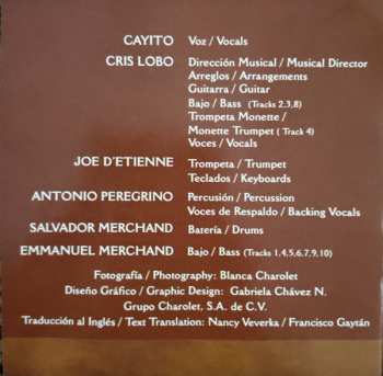 CD Enrique Partida Ayala: Son Boleros Cayito Y Cris Lobo